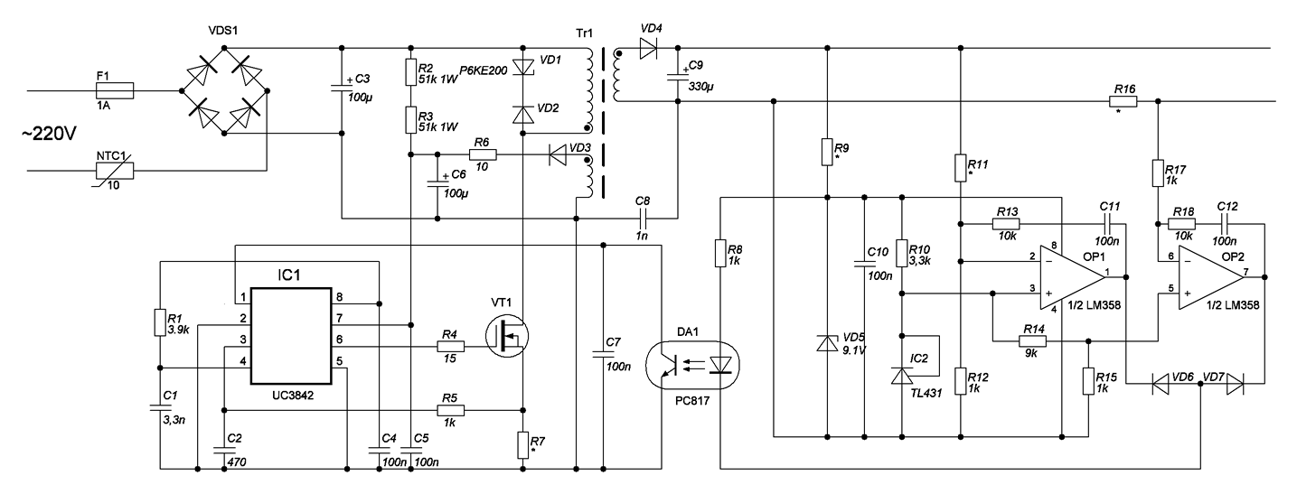 Sbc hc8430 00 схема