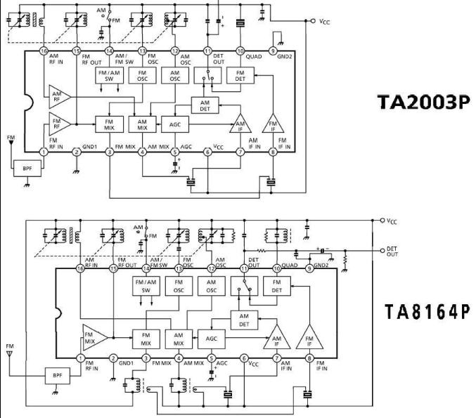 Ta8127n схема приемника