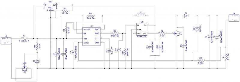 Ncp1251asn65t1g схема включения