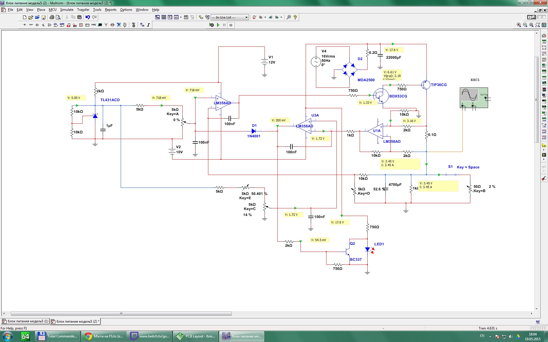 Схемы для multisim 12