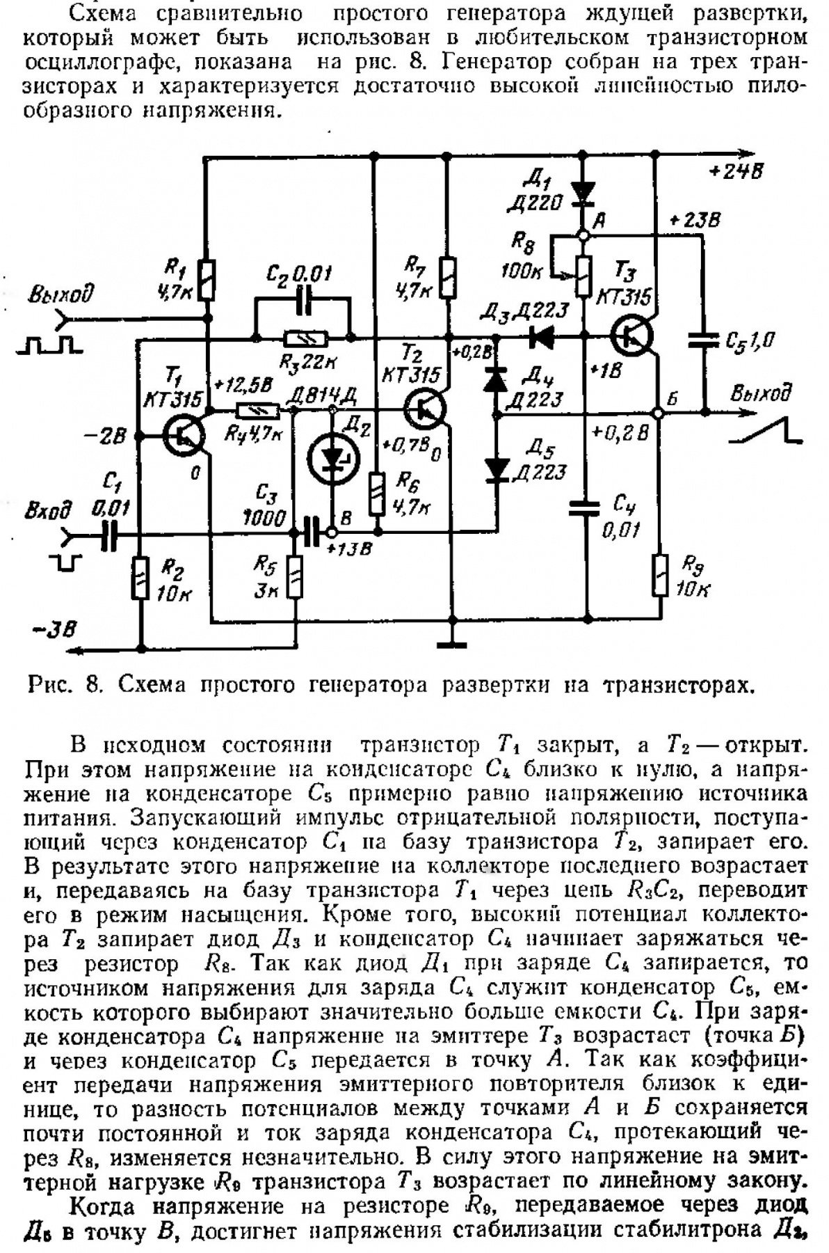 Схема усилителя для осциллографа