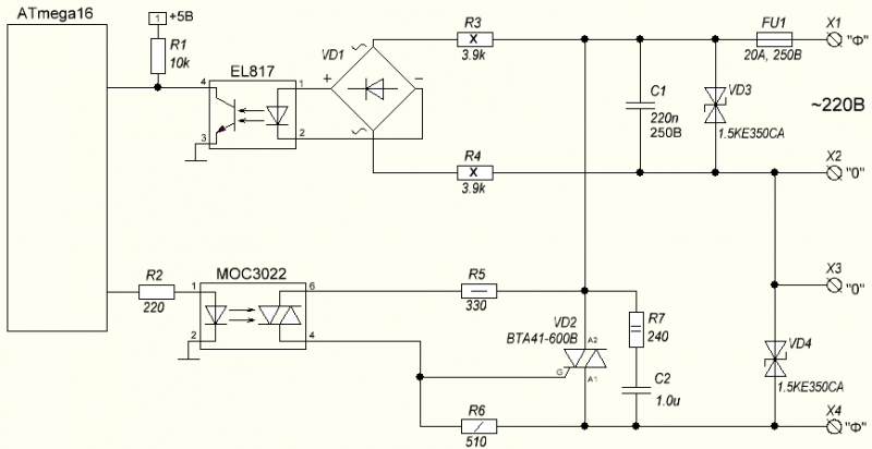 Bta41800b схема включения