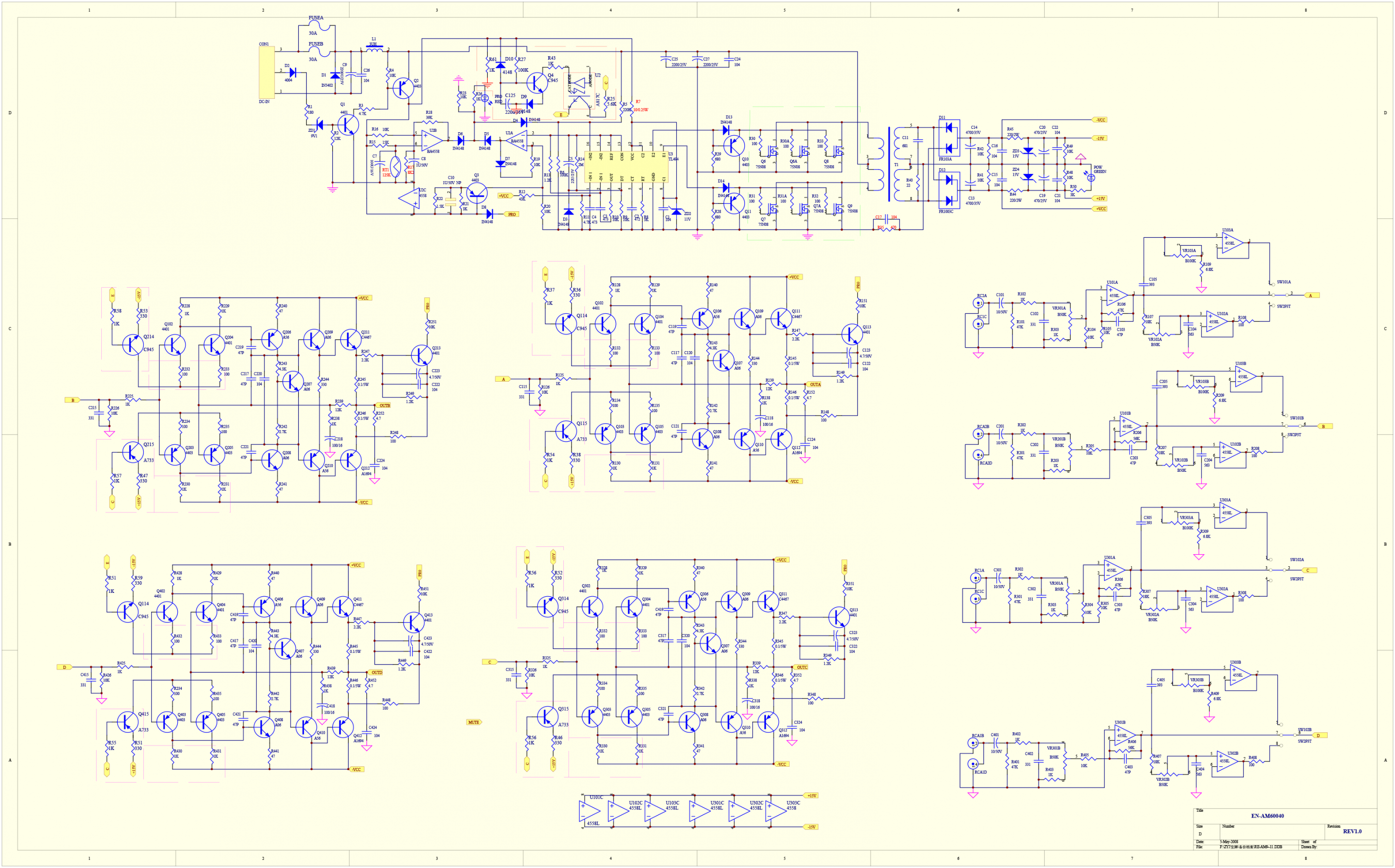 Ga9502ma схема усилителя