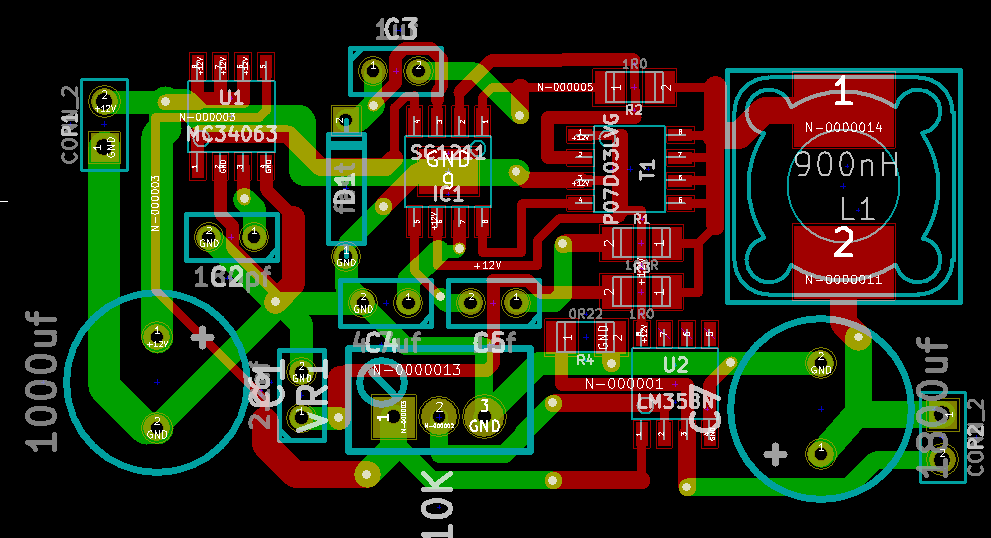 Пожалуйста схему. KICAD DC-DC GITHUB.