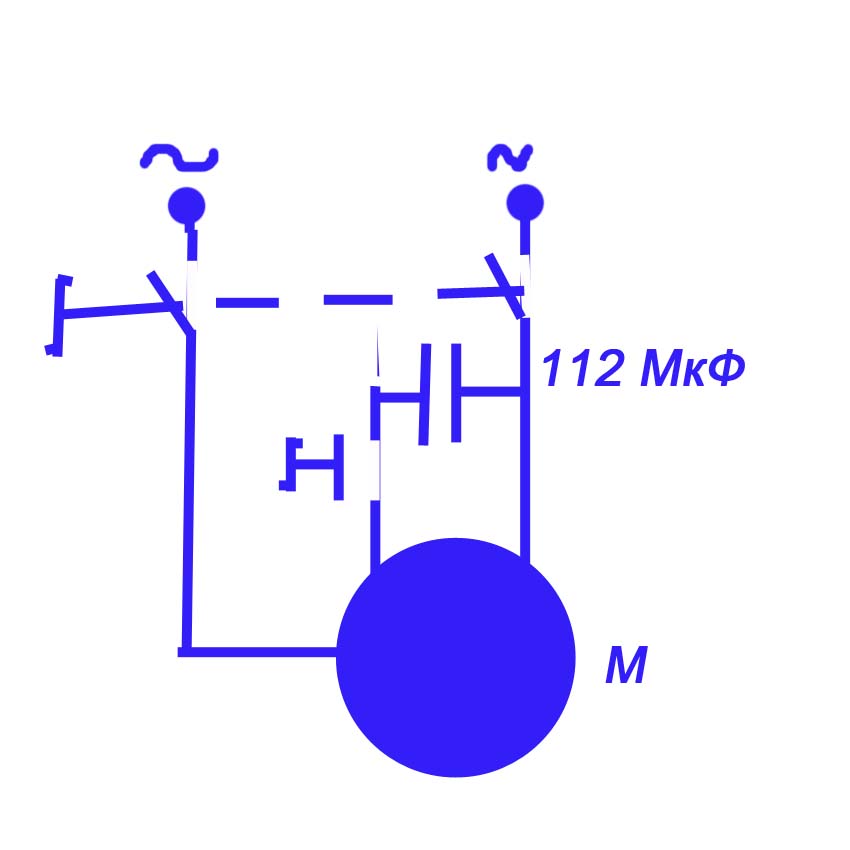 Схема подключения синхронного двигателя