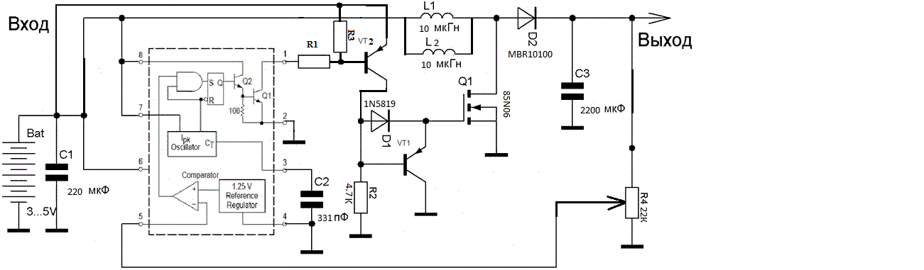 Bt169d схема включения