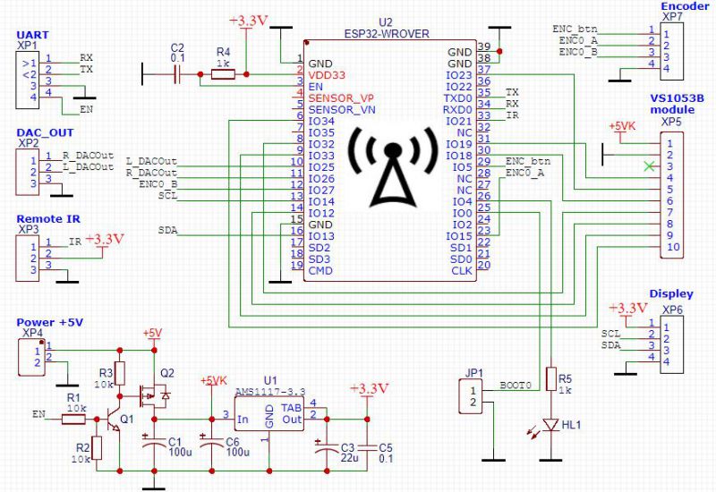 Lc72131 схема управления укв