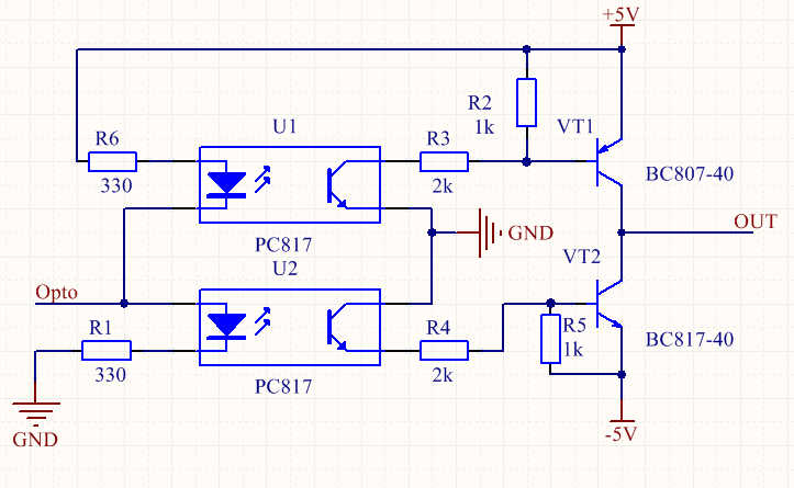 Pc847 схема включения