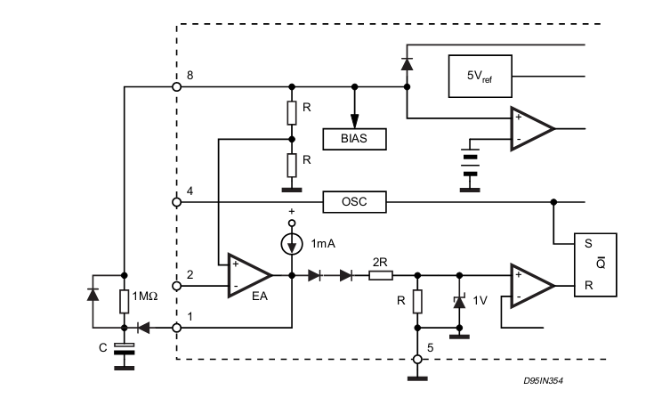 Схема включения uc3843an