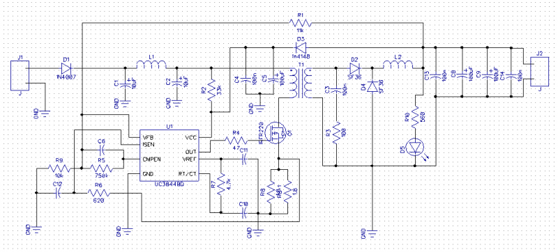 Uc4843b схема включения