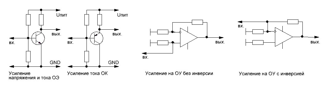 Масштабирующий усилитель схема