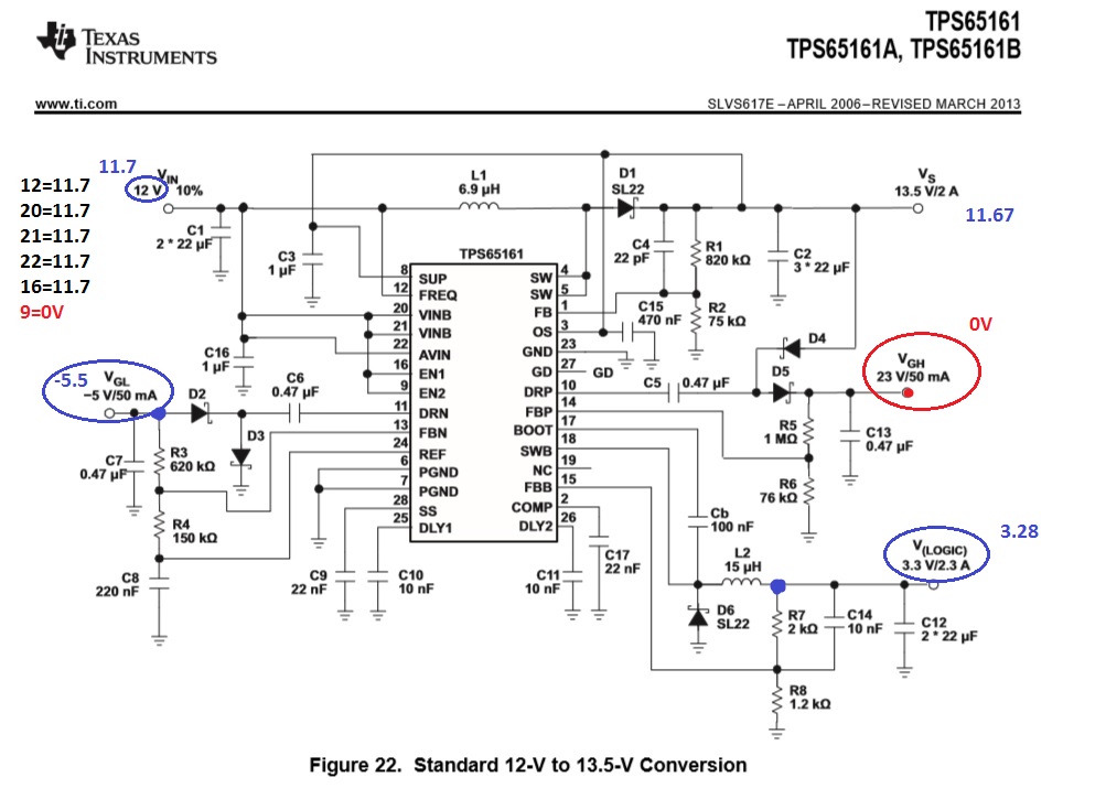 Tps65177 схема подключения