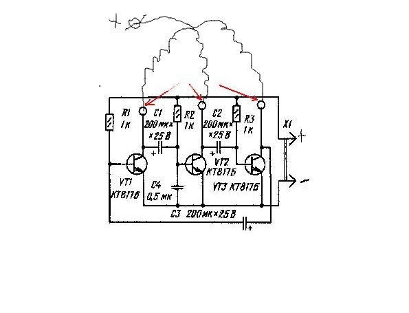 Схема мультивибратора на тиристорах